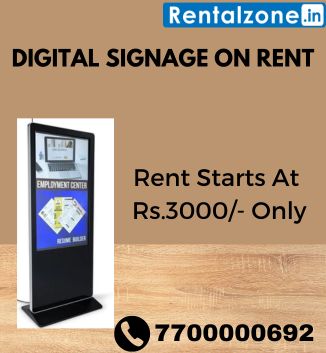 Digital Standee On Rent In Mumbai Starts At Rs.3000/- Only ,Mumbai,Services,Electronics & Computers